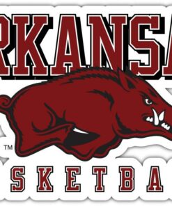 Arkansas Razorbacks NCAA Logo Vinyl Decals Sticker For Car Truck Door And Window Laptop Gifts For Fans