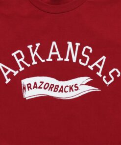 Arkansas Razorbacks Retro Flag Unisex Short Sleeve T-Shirts Cardinal, Hogs Shirt Gifts For Razorbacks Fans, Arkansas Razorbacks Hoodie