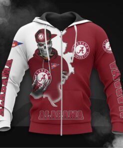 Arkansas Razorbacks Skull Hoodies Gifts for Fans