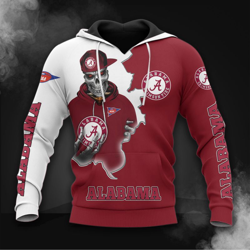 Arkansas Razorbacks Skull Hoodies Gifts for Fans