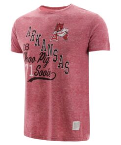 Arkansas Razorbacks Stacked Graphic Short Sleeve Triblend T-Shirt, Hogs Shirt Gifts For Razorbacks Fans, Arkansas Razorbacks Hoodie