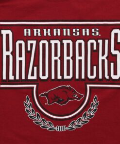 Arkansas Razorbacks Stripes Jersey Short Sleeve T-Shirt Cardinal, Hogs Shirt Gifts For Razorbacks Fans, Arkansas Razorbacks Hoodie