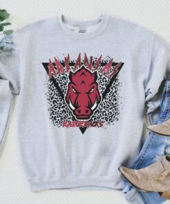 Arkansas Razorbacks Sweatshirt, Arkansas Football Sweatshirt, Arkansas Sweater, Woo Pig Sooie Crewneck, Razorback Football Sweatshirt