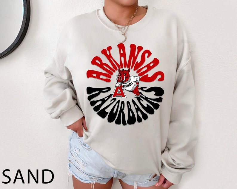 Arkansas Razorbacks Sweatshirt, Arkansas History Sweatshirt, Vintage Razorback Crewneck, Arkansas Football Sweater, Go Hogs Shirt, Hoodie