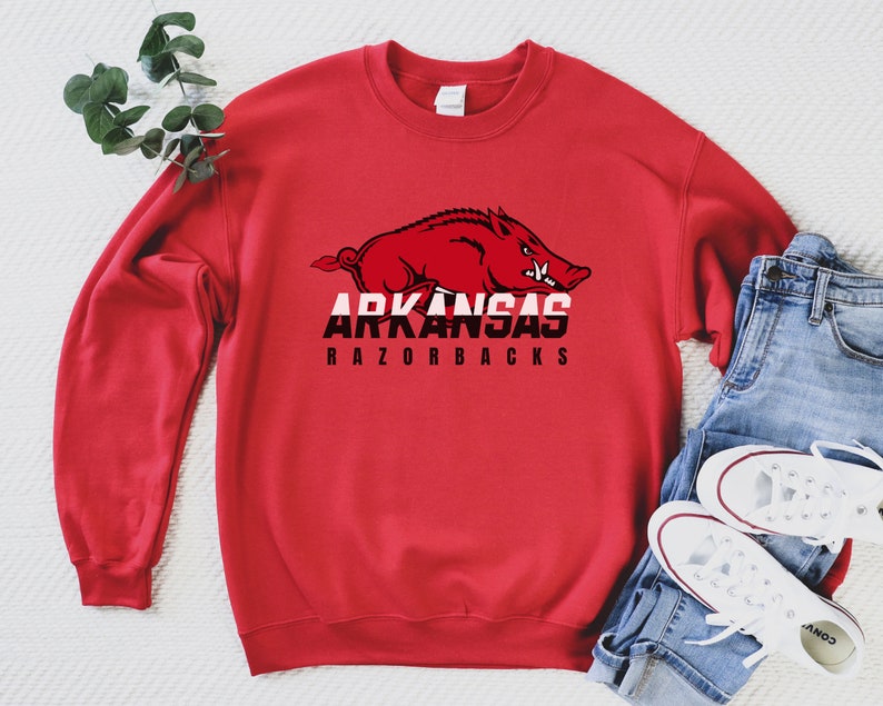 Arkansas Razorbacks Sweatshirt, University of Arkansas Crewneck, Woo Pig Sooie Sweatshirt, Go Hogs Sweater, Call The Hogs Sweatshirt, Shirt, Hoodie
