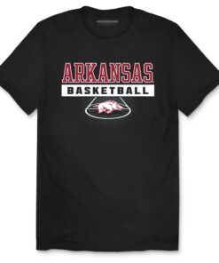Arkansas Razorbacks Top of The Key Unisex Short Sleeve T-Shirt, Hogs Shirt Gifts For Razorbacks Fans, Arkansas Razorbacks Hoodie