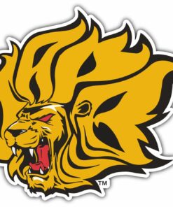 Arkansas-PB Golden Lions NCAA Logo Vinyl Decals Sticker For Car Truck Door And Window Laptop Gifts For Fans