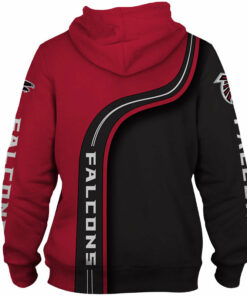 Atlanta Falcons Men's Hoodie 3D Highway Letter Gifts for Fans