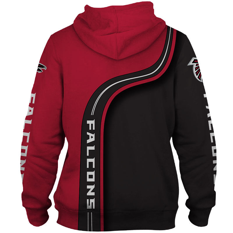 Atlanta Falcons Men's Hoodie 3D Highway Letter Gifts for Fans
