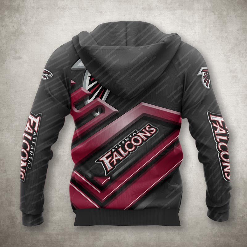 Atlanta Falcons Zip Up Hoodies No 1 Gifts for Fans