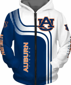 Auburn Tigers Hoodies 3D Pullover and Zip Up Hoodies Gifts for Fans