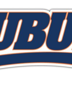 Auburn Tigers NCAA Logo Vinyl Decals Sticker For Car Truck Door And Window Laptop Gifts For Fan
