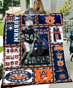 Auburn Tigers Sherpa Fleece Blanket Gifts For Fans