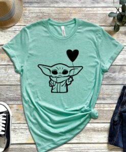 Baby Yoda Shirt, Star Wars Shirt, Disney Shirt, Grogu Shirt, Star Wars Disney Shirt, Star Wars Shirt, Cool Matching Disneyland Shirts Gift Adult Kid Toddler Tee