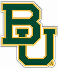Baylor Bears NCAA Logo Vinyl Decals Sticker For Car Truck Door And Window Laptop Gifts For Fans