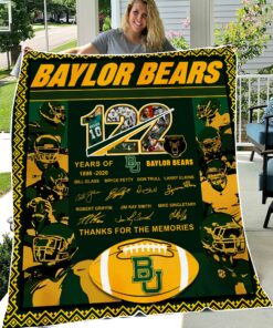 Baylor Bears Sherpa Fleece Blanket Gifts for NCAA Fans