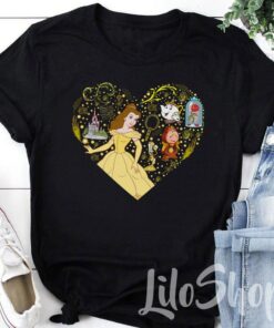 Bella Princess Shirt, Beauty And The Beast, Magic Kingdom Tee, Beauty Belle Shirt, Disneyland Family Trip Vacation Gift, Women Disney Shirts Gift Adult Kid Toddler Tee