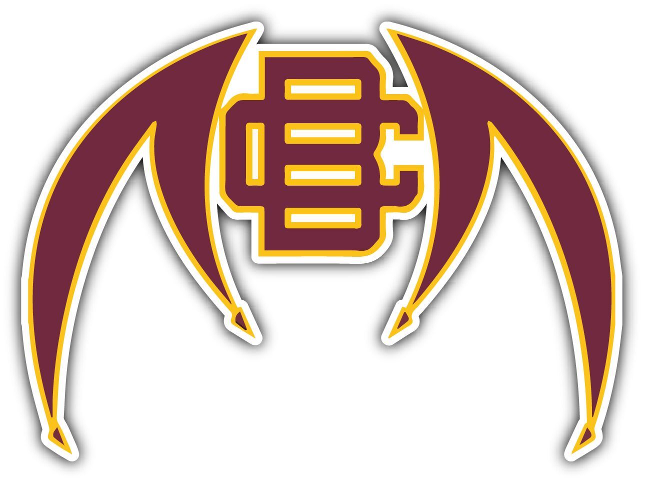 Bethune Cookman Wildcats NCAA Logo Vinyl Decals Sticker For Car Truck