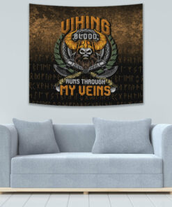 Blood Run Through My Veins Tapestry for Wall Décor