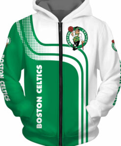 Boston Celtics Hoodies 3D Long Sleeve Gifts for Fans