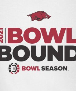 Bowl Bound Arkansas Bowl Bound Unisex Short Sleeve T-Shirt, Hogs Shirt Gifts For Razorbacks Fans, Arkansas Razorbacks Hoodie