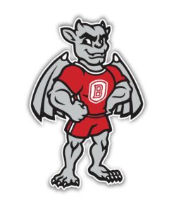 Bradley Braves Full Color Vinyl Decal For Car Door Windows Gifts For Football Fans