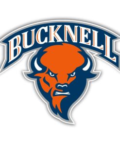 Bucknell Bison Full Color Vinyl Decal For Car Door Windows Gifts For Football Fans