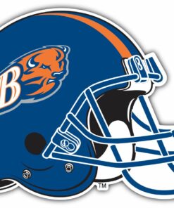 Bucknell Bison Helmet NCAA Logo Vinyl Decals Sticker For Car Truck Door And Window Laptop Gifts For Fans
