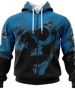 Buffalo Bills Skull Hoodies Custom Name & Number Gifts for Fans