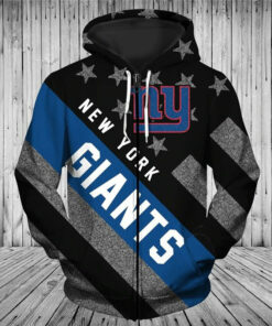 Buffalo Bills Zipper Hoodies Striped Banner Gifts for Fans