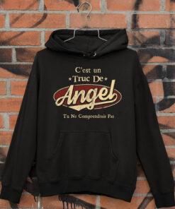 C'Est Un Truc De Angel Tu Ne Comprendrais Pas T-Shirt Avec Nom Personnalisé