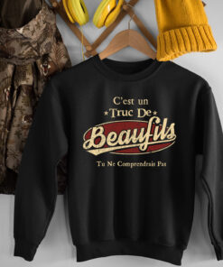 C'Est Un Truc De Beaufils Tu Ne Comprendrais Pas T-Shirt Avec Nom Personnalisé