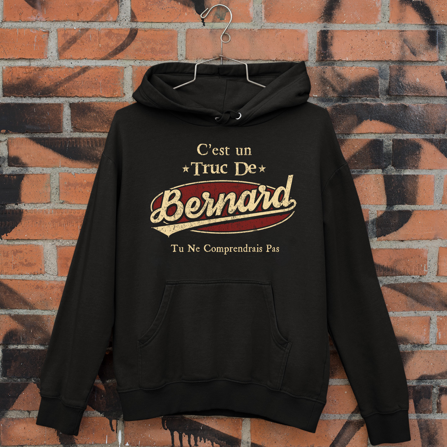 C’Est Un Truc De Bernard Tu Ne Comprendrais Pas T-Shirt Avec Nom Personnalisé