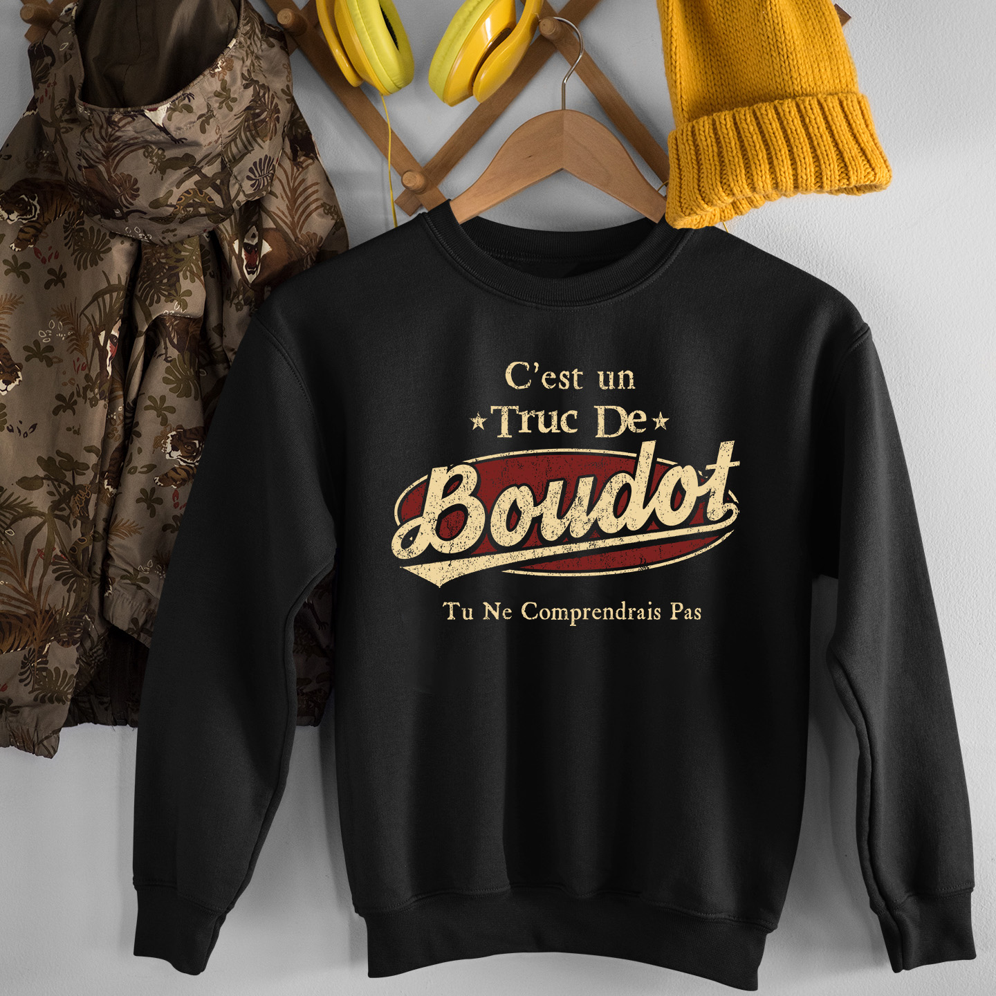 C'Est Un Truc De Boudot Tu Ne Comprendrais Pas T-Shirt Avec Nom Personnalisé