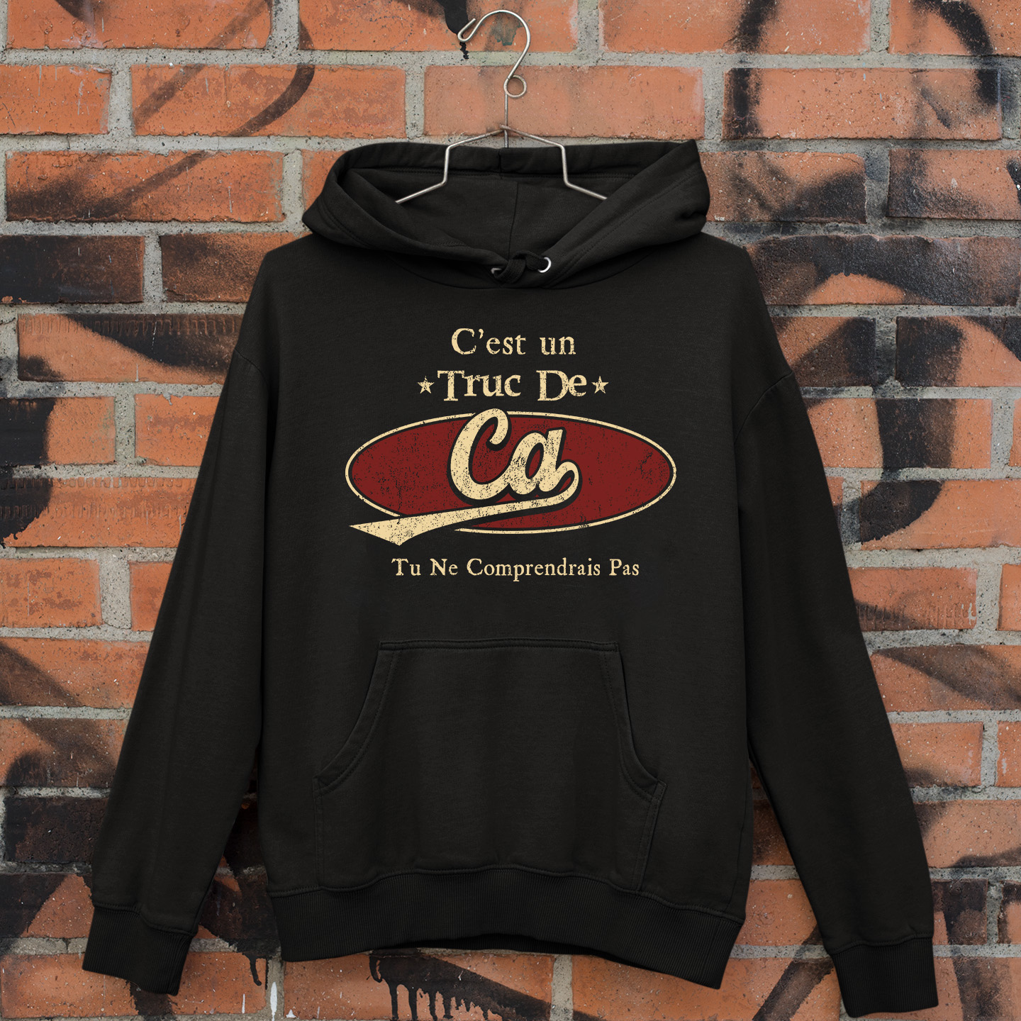 C'Est Un Truc De Ca Tu Ne Comprendrais Pas T-Shirt Avec Nom Personnalisé
