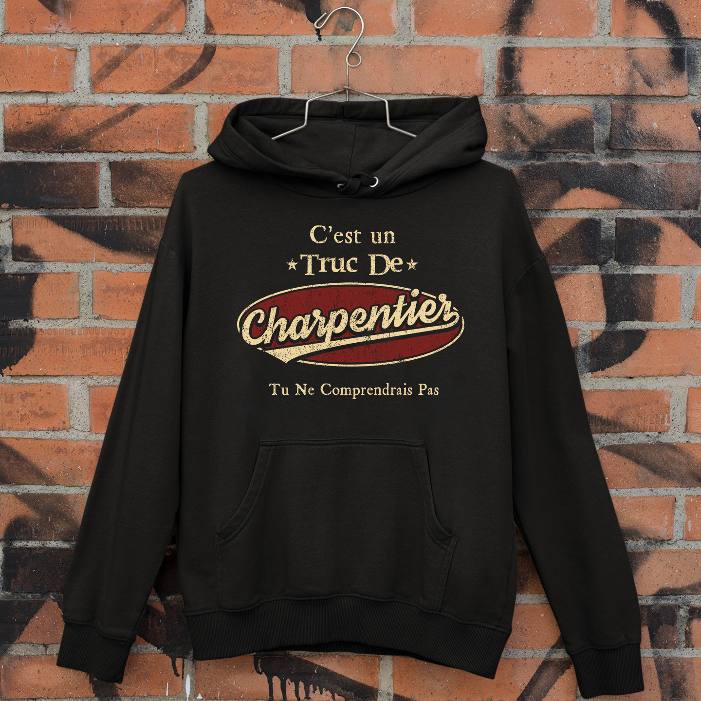C'Est Un Truc De Charpentier Tu Ne Comprendrais Pas T-Shirt Avec Nom Personnalisé