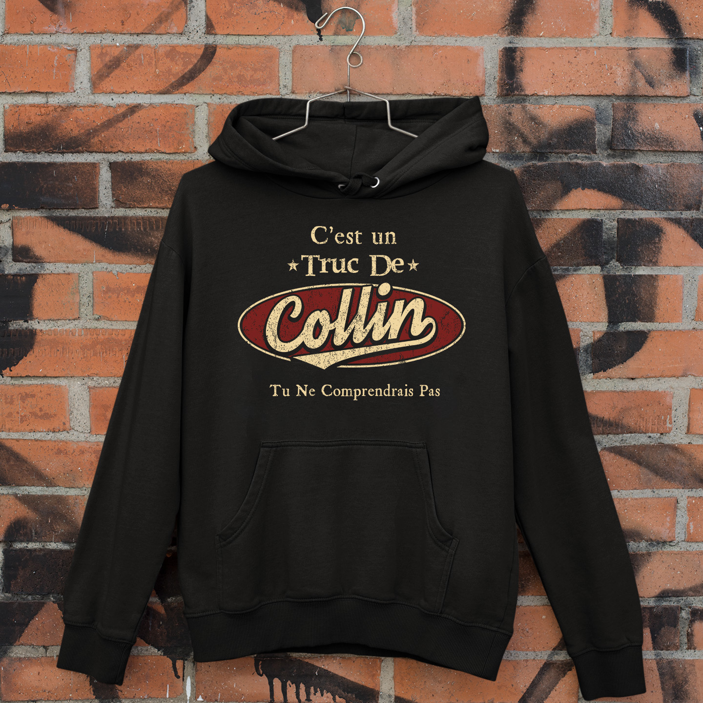 C'Est Un Truc De Collin Tu Ne Comprendrais Pas T-Shirt Avec Nom Personnalisé