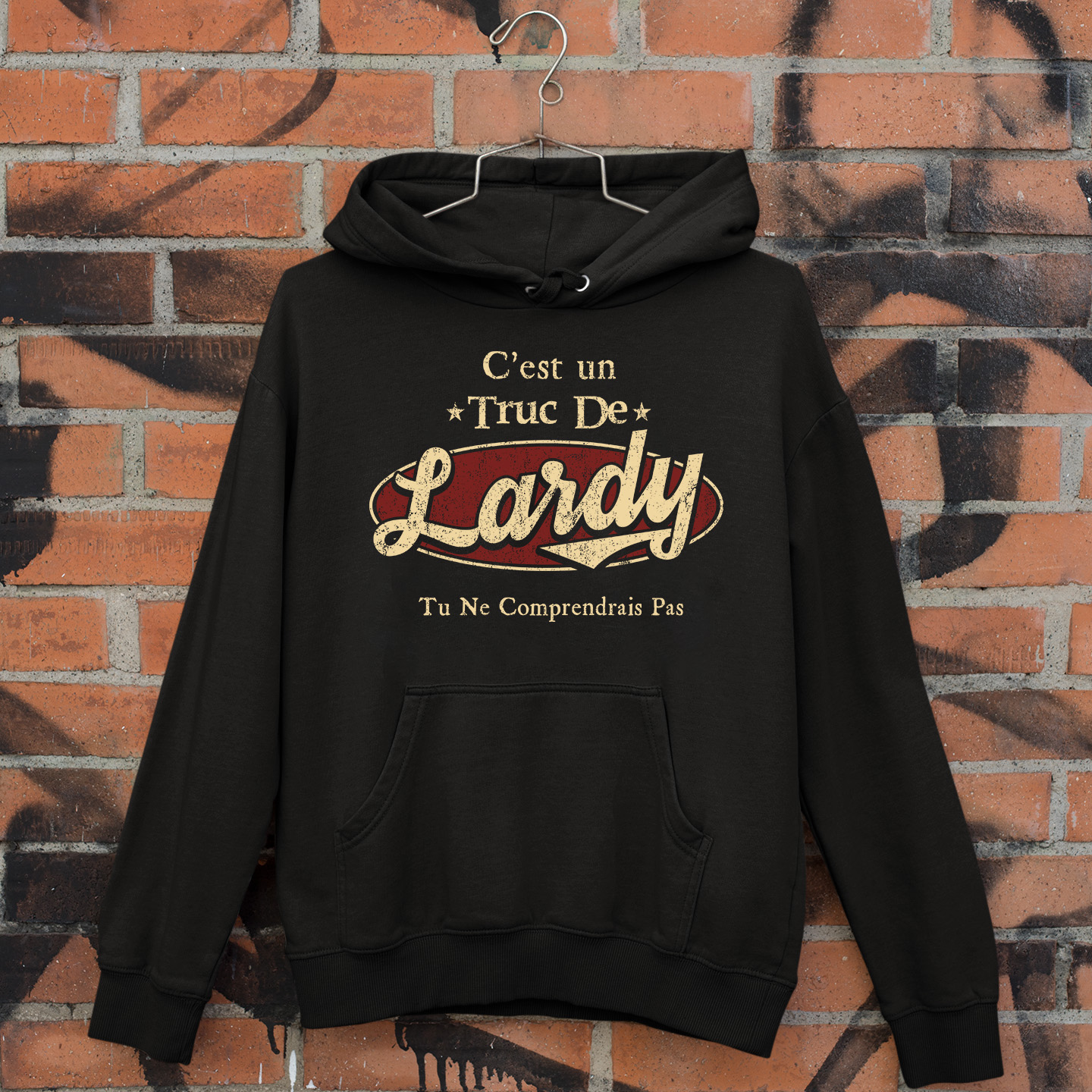 C'Est Un Truc De Lardy Tu Ne Comprendrais Pas T-Shirt Avec Nom Personnalisé