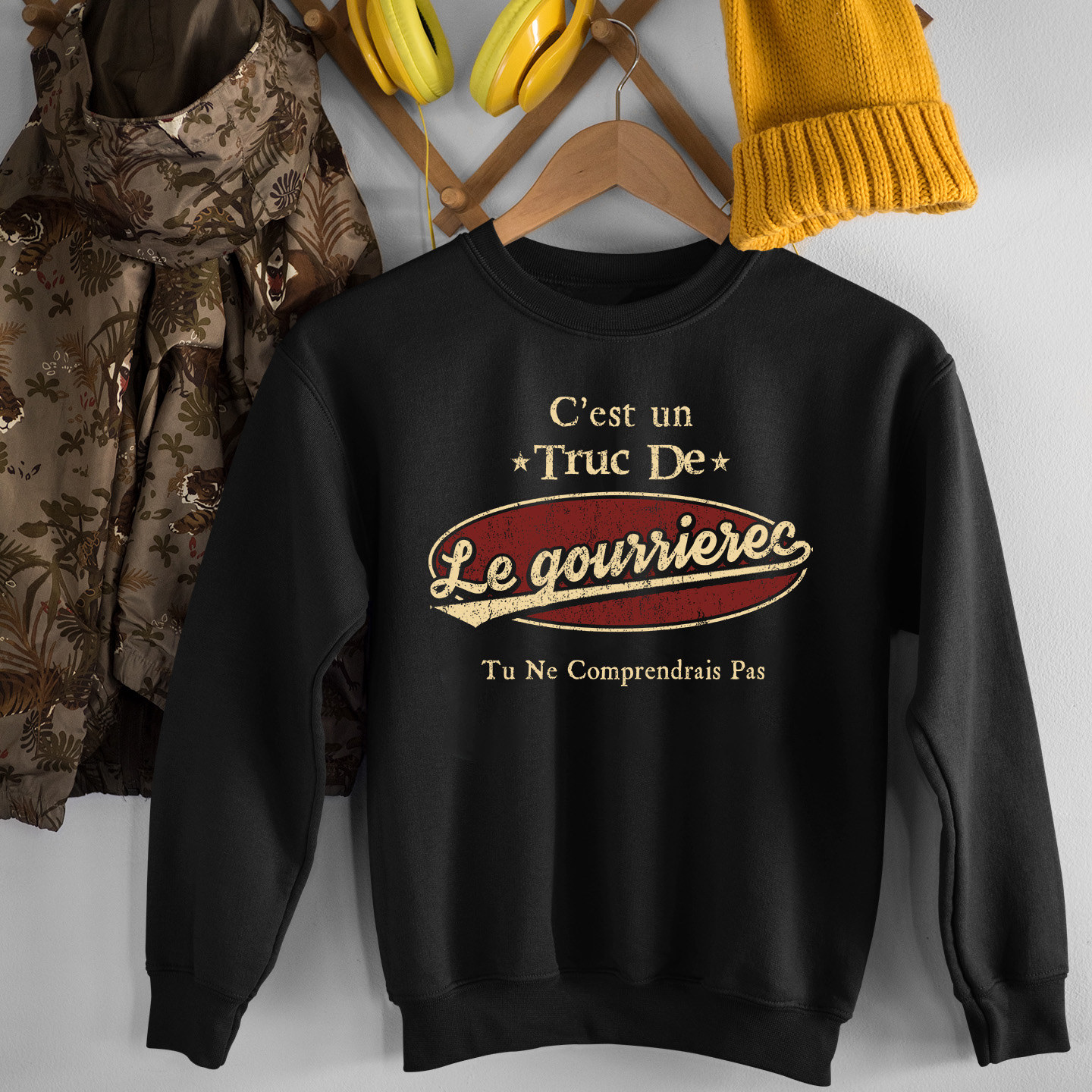 C'Est Un Truc De Le Gourrierec Tu Ne Comprendrais Pas T-Shirt Avec Nom Personnalisé
