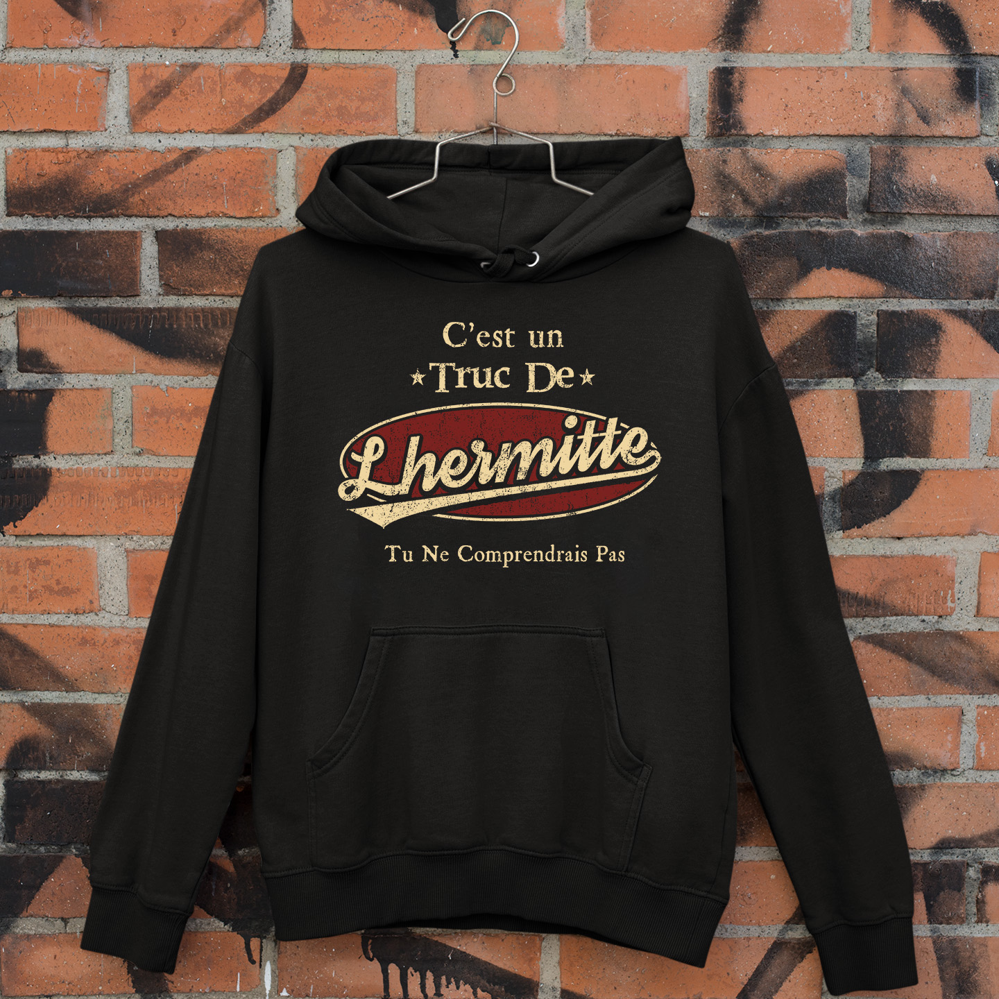 C'Est Un Truc De Lhermitte Tu Ne Comprendrais Pas T-Shirt Avec Nom Personnalisé