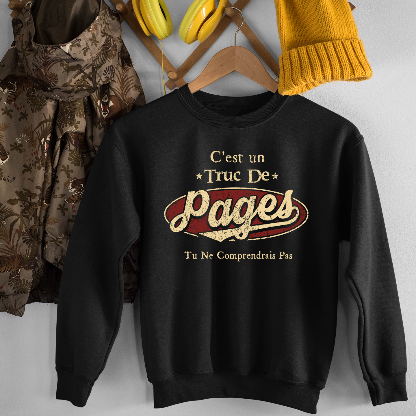C'Est Un Truc De Pages Tu Ne Comprendrais Pas T-Shirt Avec Nom Personnalisé