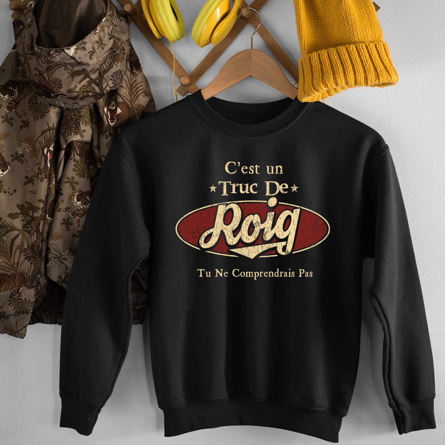 C'Est Un Truc De Roig Tu Ne Comprendrais Pas T-Shirt Avec Nom Personnalisé
