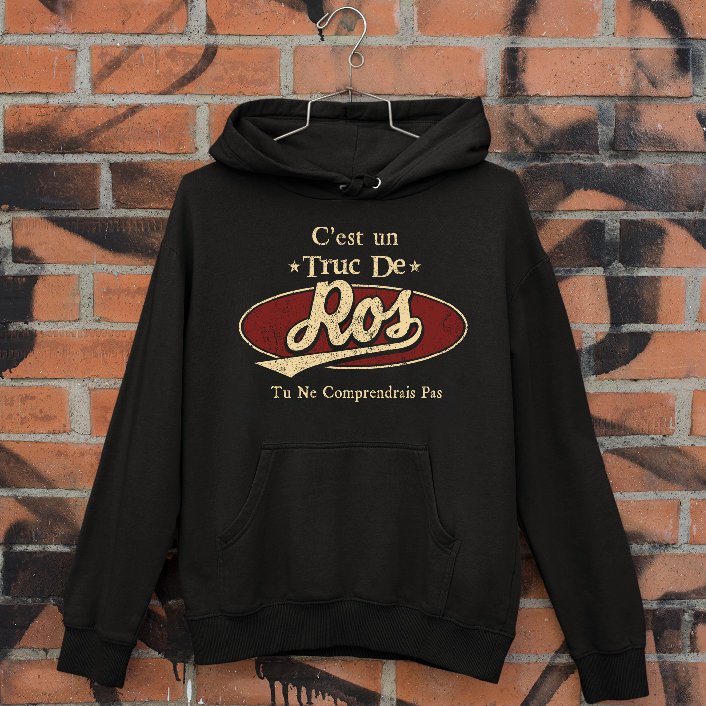 C'Est Un Truc De Ros Tu Ne Comprendrais Pas T-Shirt Avec Nom Personnalisé