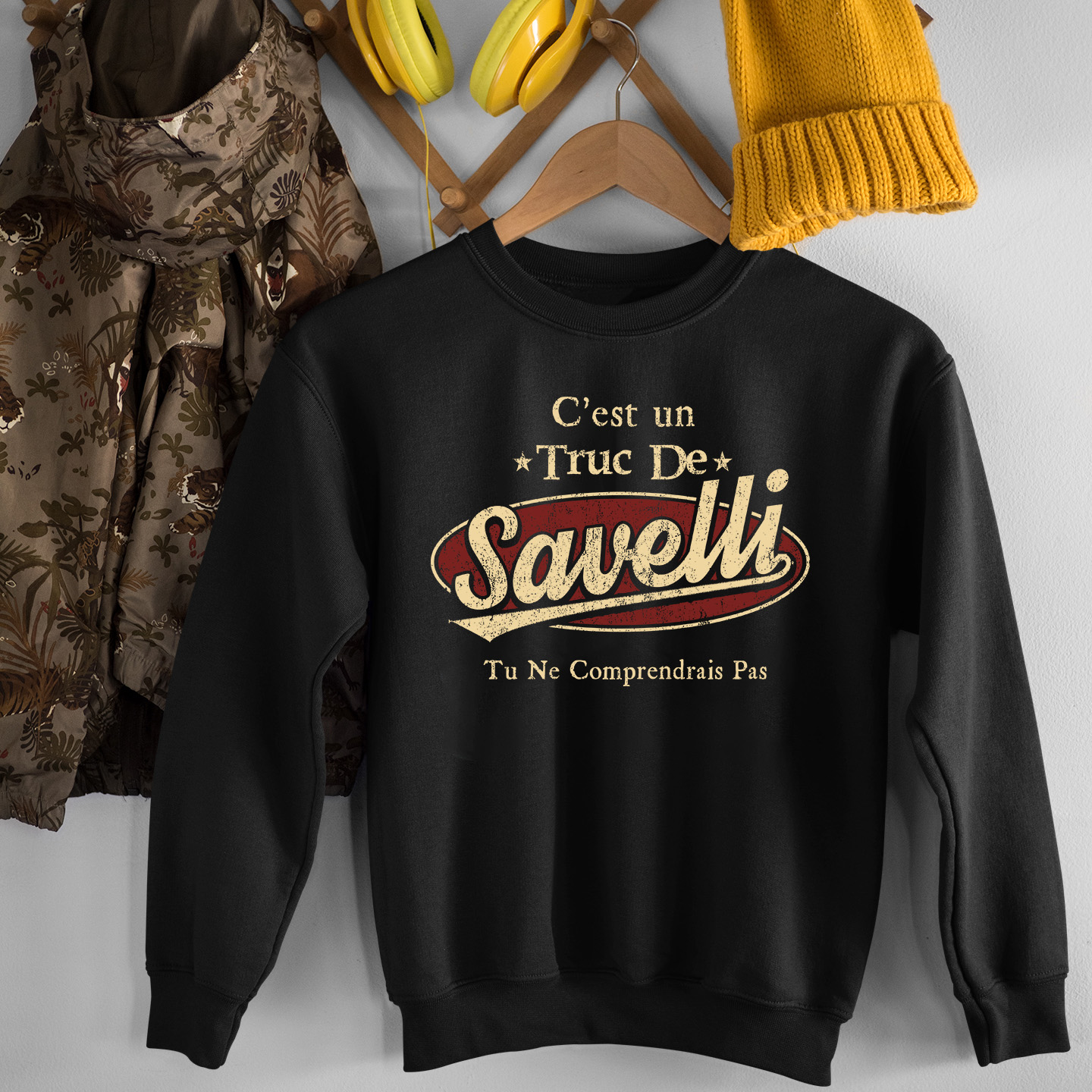 C'Est Un Truc De Savelli Tu Ne Comprendrais Pas T-Shirt Avec Nom Personnalisé
