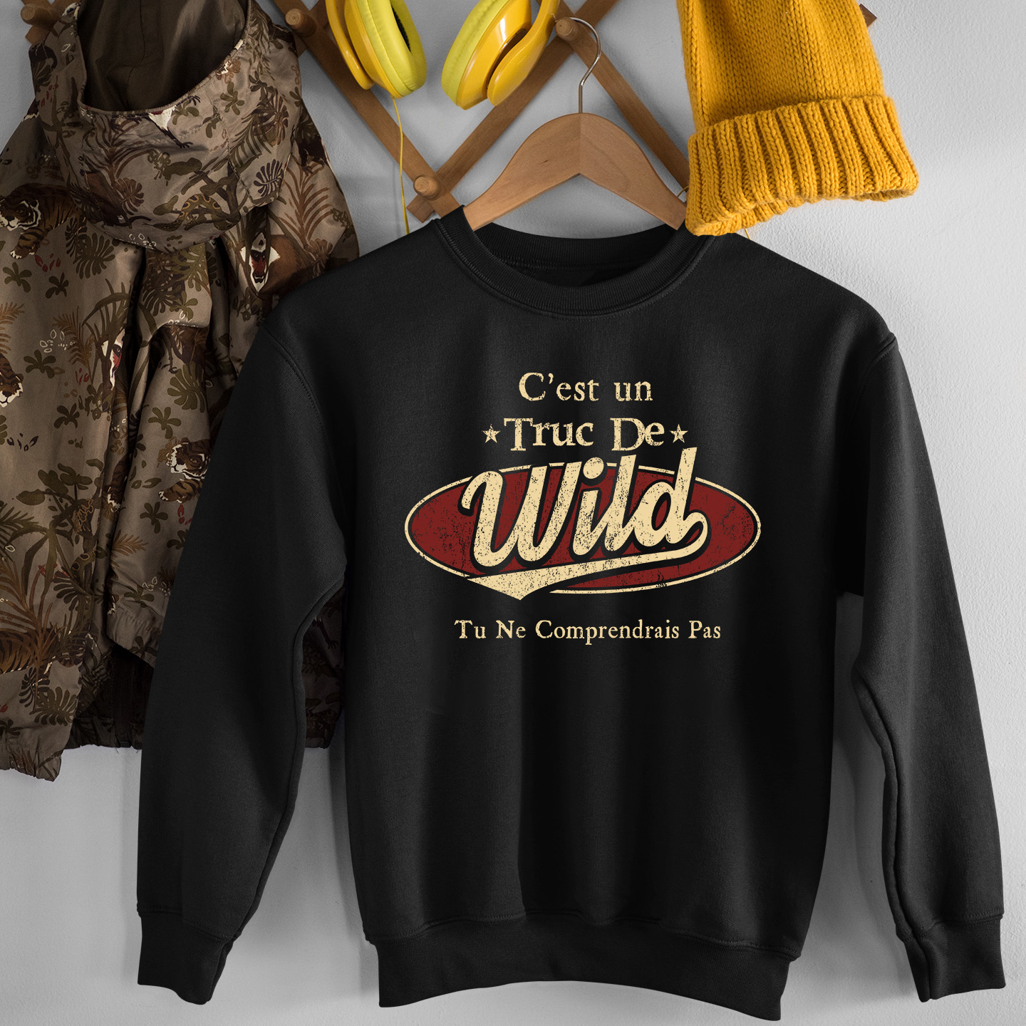 C'Est Un Truc De Wild Tu Ne Comprendrais Pas T-Shirt Avec Nom Personnalisé