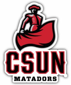 Cal State Northridge Matadors NCAA Vinyl Logo Vinyl Decals Sticker For Car Truck Door And Window Laptop Gifts For Fans