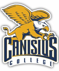 Canisius Golden Griffins NCAA Vinyl Logo Vinyl Decals Sticker For Car Truck Door And Window Laptop Gifts For Fan