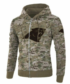 Carolina Panthers Camo Hoodie 3D Printed Gifts for Fans
