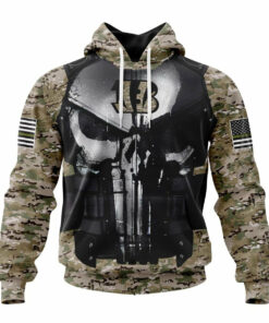 Carolina Panthers Hoodie Camo Custom Name & Number Gifts for Fans