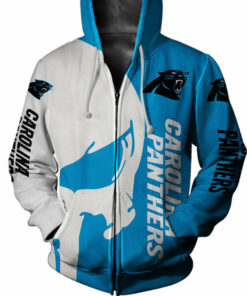 Carolina Panthers Hoodies Skull Printed Gifts for Fans